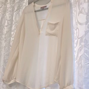 Women’s blouse, white/cream
